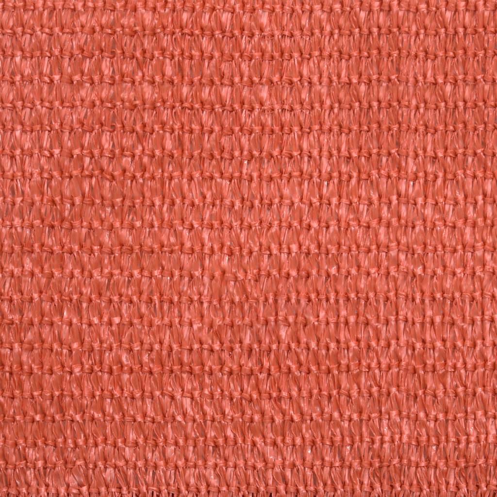 Vela Parasole 160 g/m² Terracotta 3x4 m in HDPE