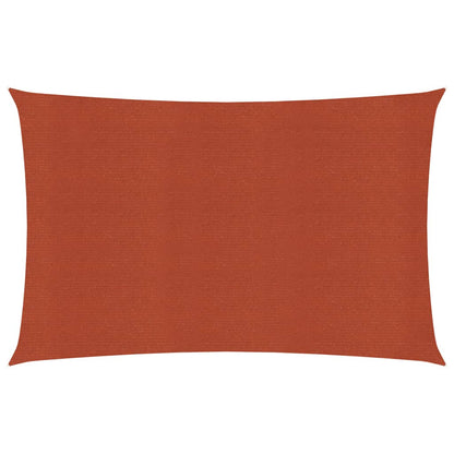 Vela Parasole 160 g/m² Terracotta 3x4,5 m in HDPE