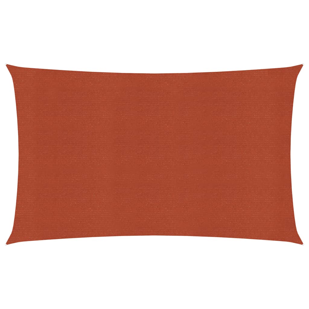 Vela Parasole 160 g/m² Terracotta 3x6 m in HDPE