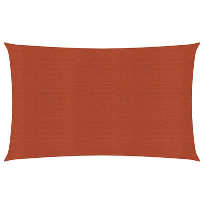 Vela Parasole 160 g/m² Terracotta 3x6 m in HDPE