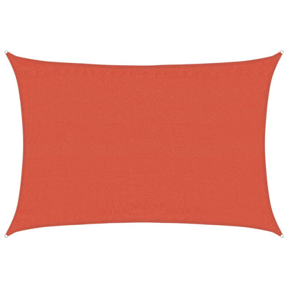 Vela Parasole 160 g/m² Rettangolare Terracotta 3,5x4,5 m HDPE | homemem39