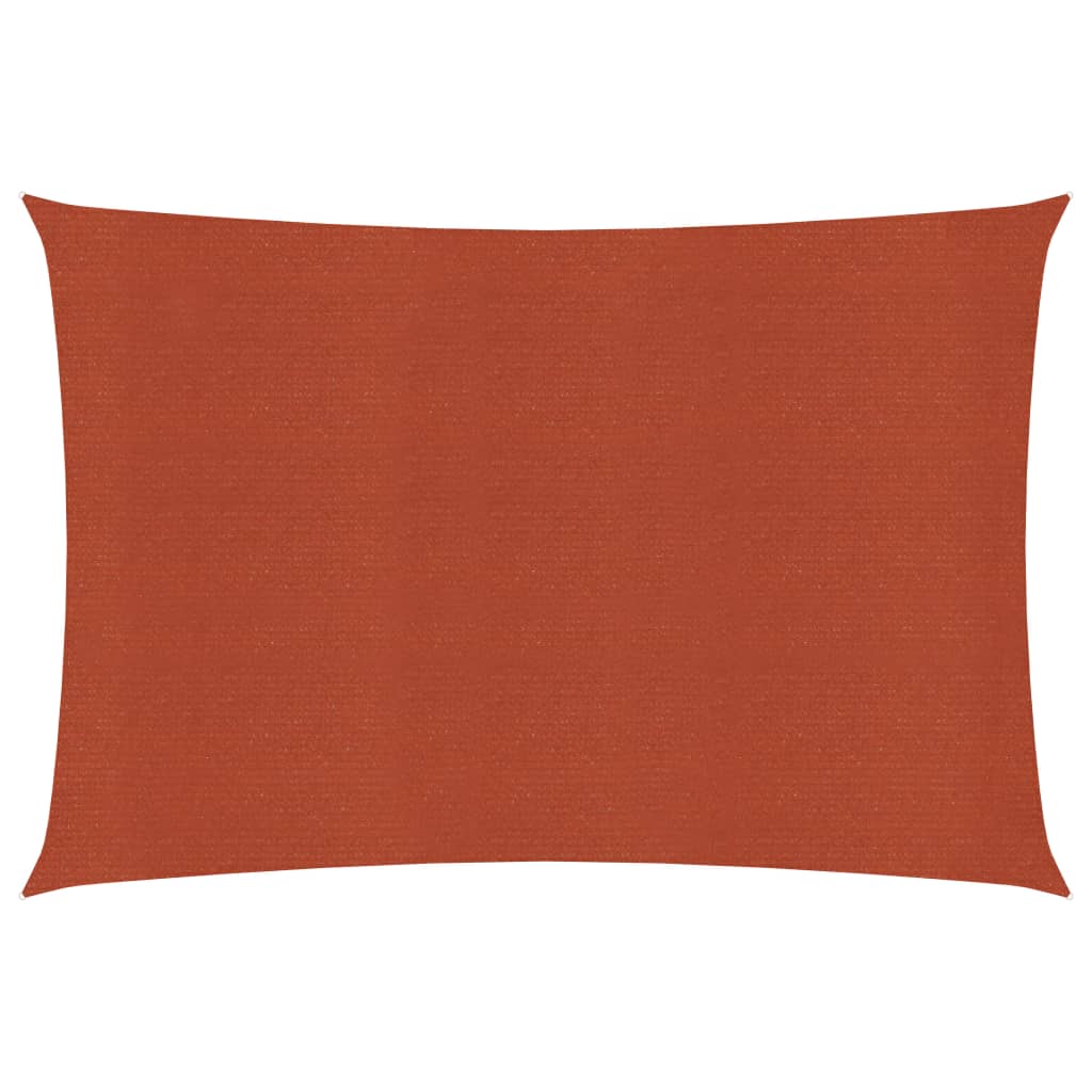 Vela Parasole 160 g/m² Terracotta 5x7 m in HDPE