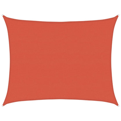 Vela Parasole 160 g/m² Terracotta 6x8 m in HDPE | homemem39