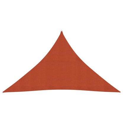 Vela Parasole 160 g/m² Terracotta 3,5x3,5x4,9 m in HDPE