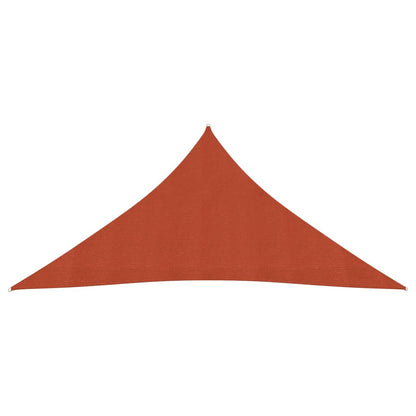 Vela Parasole 160 g/m² Terracotta 4x4x4 m in HDPE