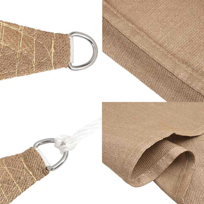 Vela Parasole 160 g/m² Grigio Talpa 2x2 m in HDPE | homemem39