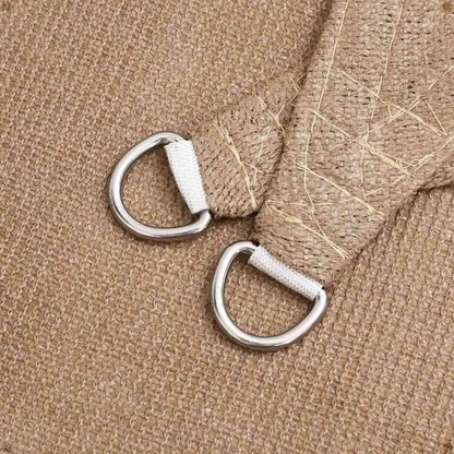 Vela Parasole 160 g/m² Grigio Talpa 2,5x3,5 m in HDPE