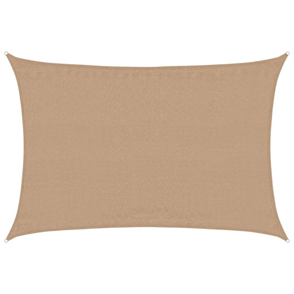 Vela Parasole 160 g/m² Grigio Talpa 3,5x4,5 m in HDPE | homemem39