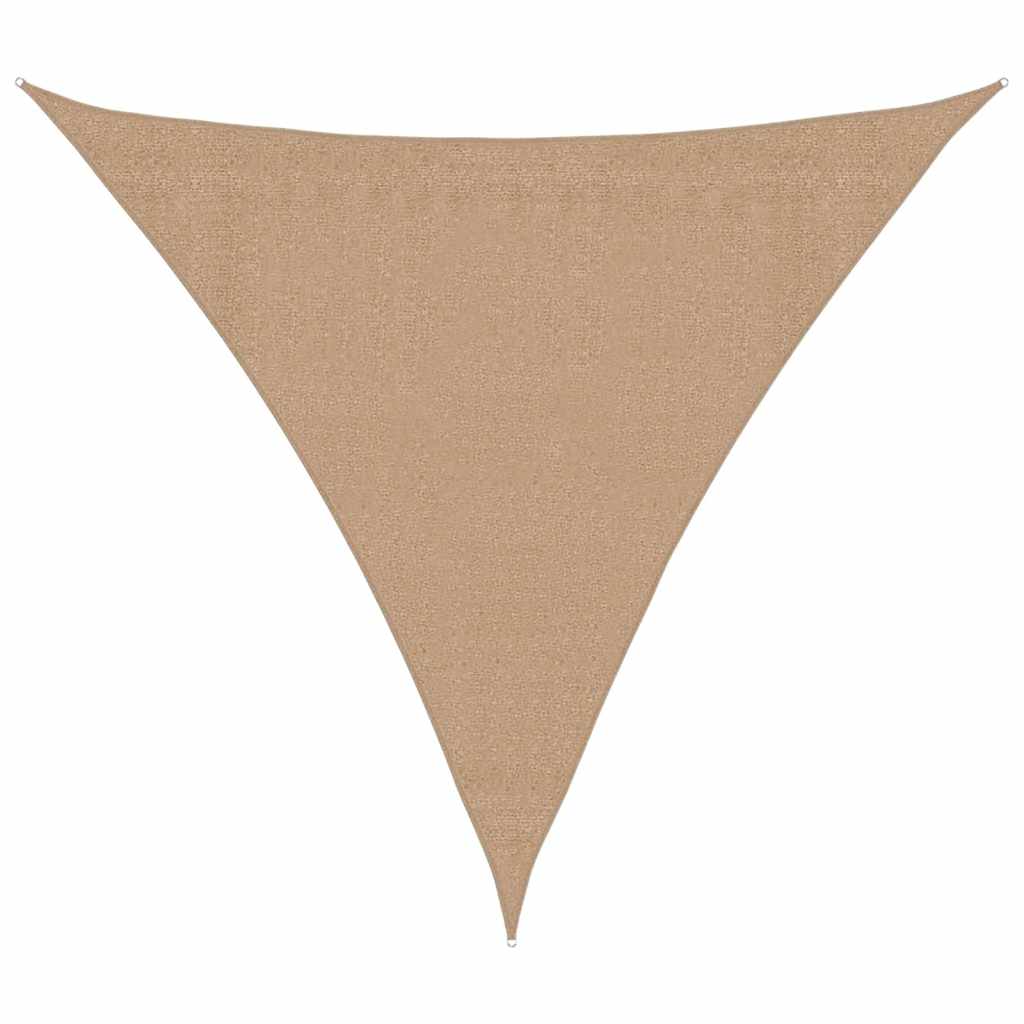 Vela Parasole 160 g/m² Grigio Talpa 3,6x3,6x3,6 m in HDPE