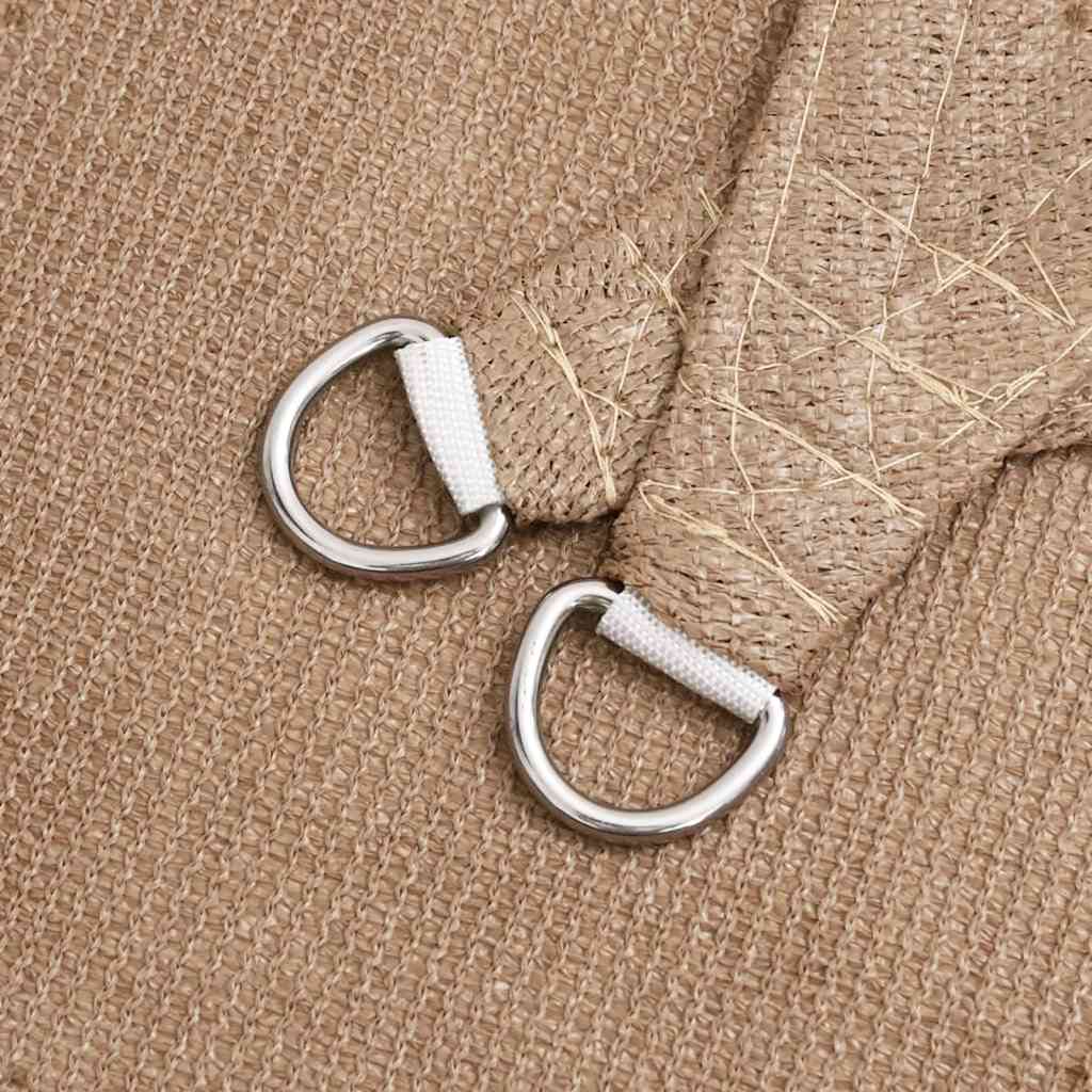 Vela Parasole 160 g/m² Talpa 3,5x3,5x4,9 m in HDPE - homemem39