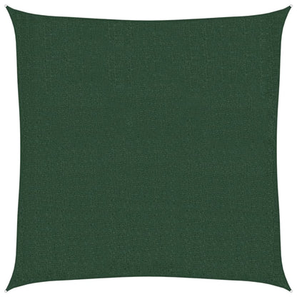 Vela Parasole 160 g/m² Verde Scuro 2,5x2,5 m in HDPE | homemem39