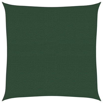 Vela Parasole 160 g/m² Verde Scuro 4x4 m in HDPE