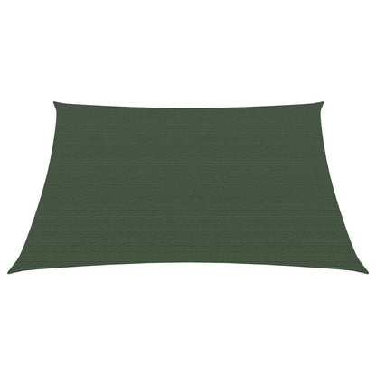 Vela Parasole 160 g/m² Verde Scuro 4,5x4,5 m in HDPE