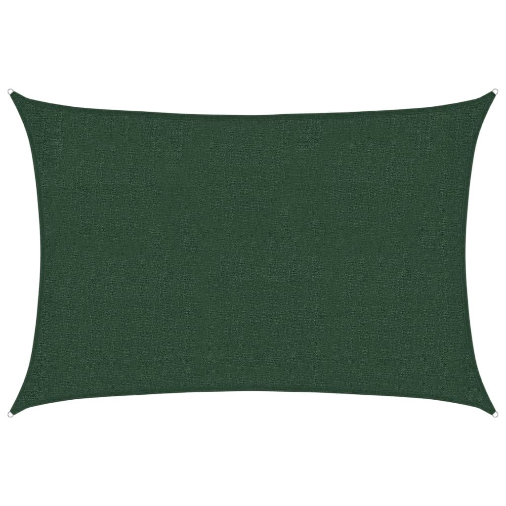 Vela Parasole 160 g/m² Verde Scuro 2x3 m in HDPE | homemem39