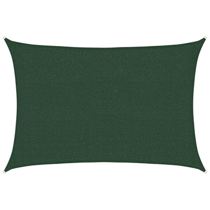 Vela Parasole 160 g/m² Verde Scuro 2,5x3,5 m in HDPE