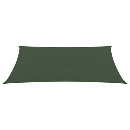 Vela Parasole 160 g/m² Verde Scuro 3x4,5 m in HDPE