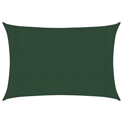 Vela Parasole 160 g/m² Verde Scuro 3x5 m in HDPE
