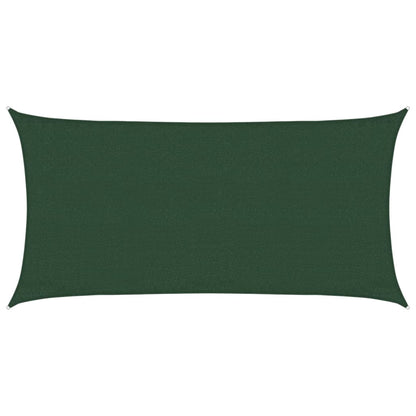 Vela Parasole 160 g/m² Verde Scuro 3x6 m in HDPE | homemem39