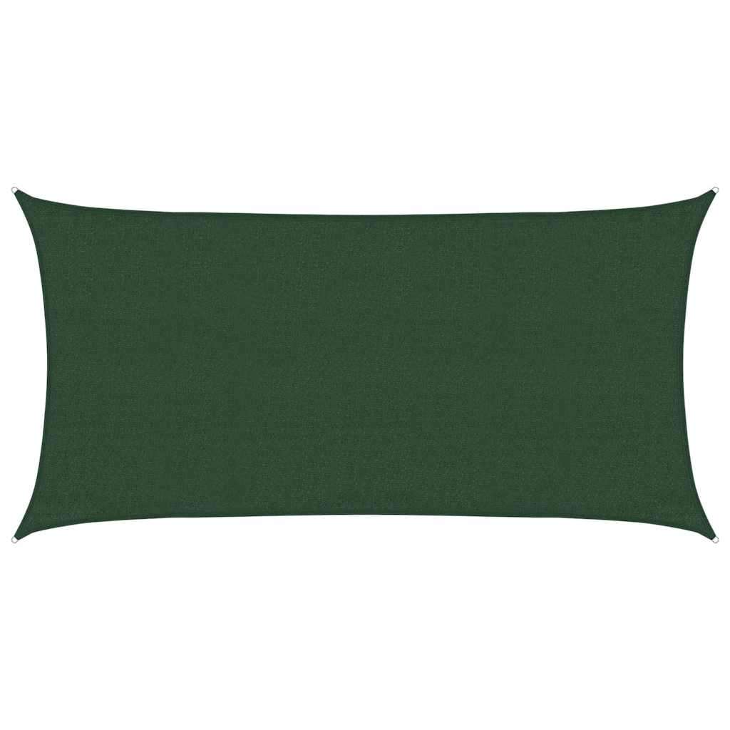 Vela Parasole 160 g/m² Verde Scuro 3x6 m in HDPE