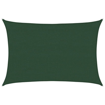 Vela Parasole 160 g/m² Verde Scuro 4x5 m in HDPE | homemem39