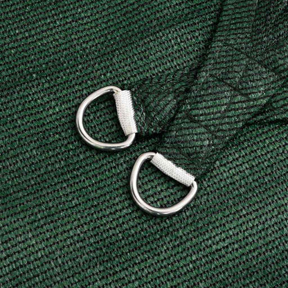 Vela Parasole 160 g/m² Verde Scuro 4x6 m in HDPE