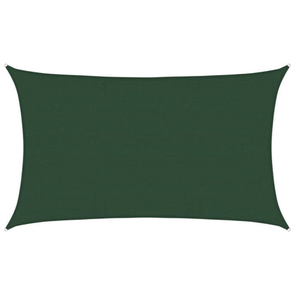 Vela Parasole 160 g/m² Verde Scuro 5x8 m in HDPE | homemem39