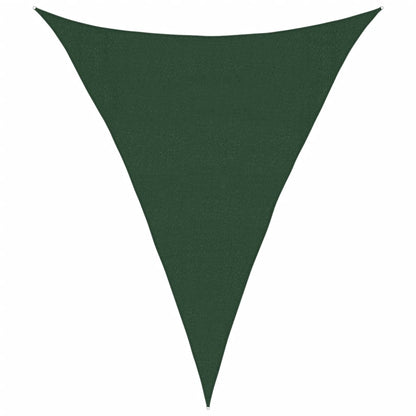 Vela Parasole 160 g/m² Verde Scuro 3x4x4 m in HDPE