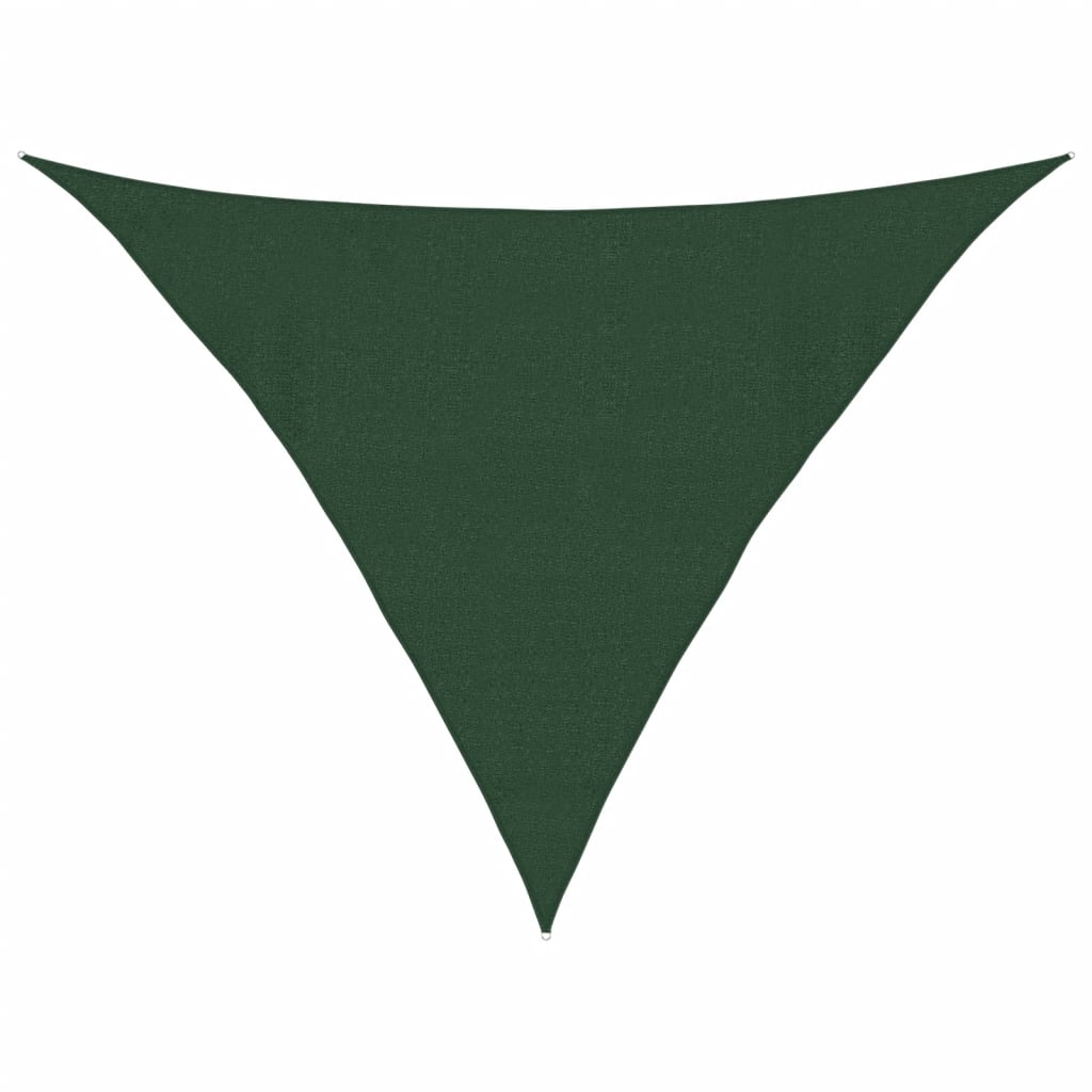 Vela Parasole 160 g/m² Verde Scuro 4x4x5,8 m in HDPE