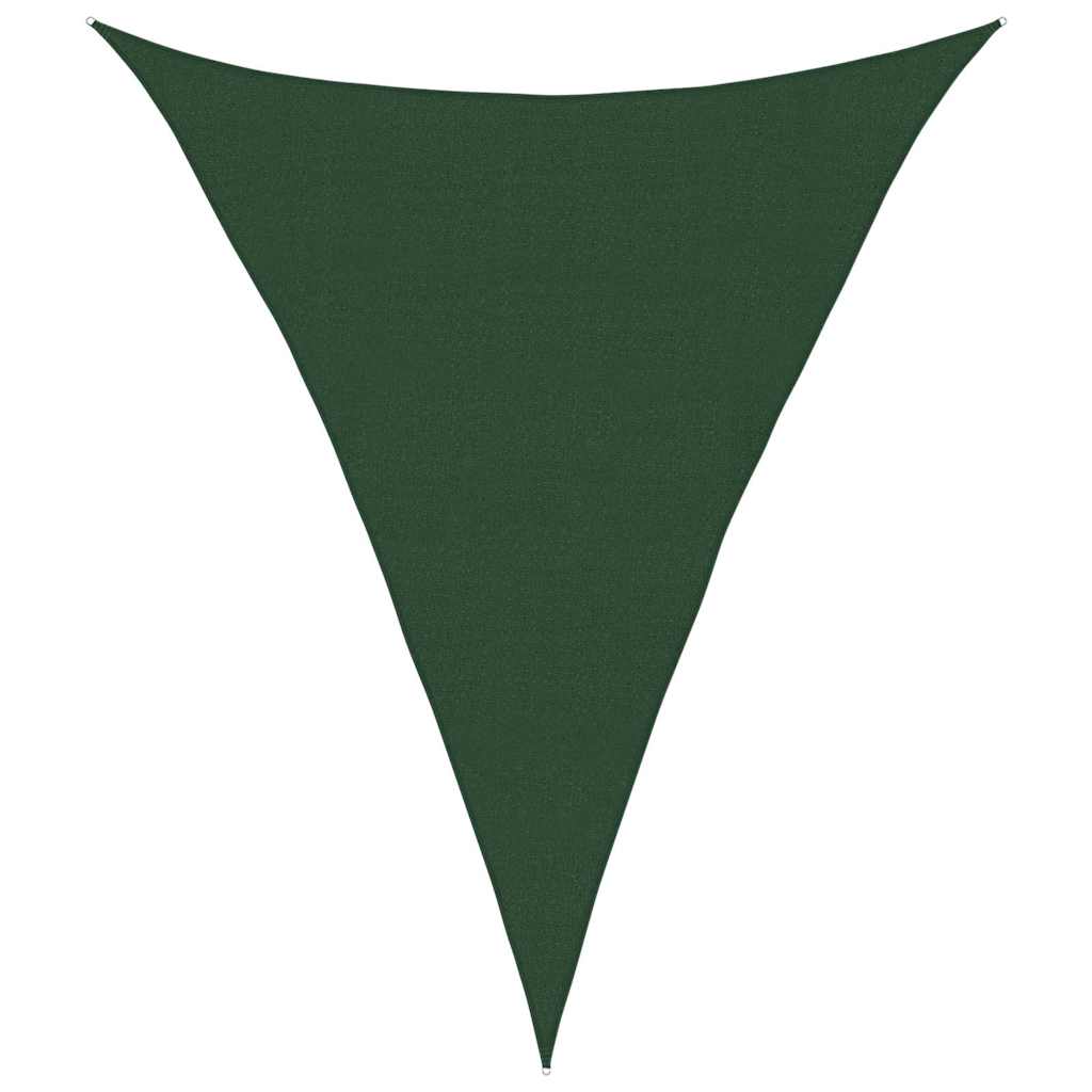 Vela Parasole 160 g/m² Verde Scuro 4x5x5 m in HDPE
