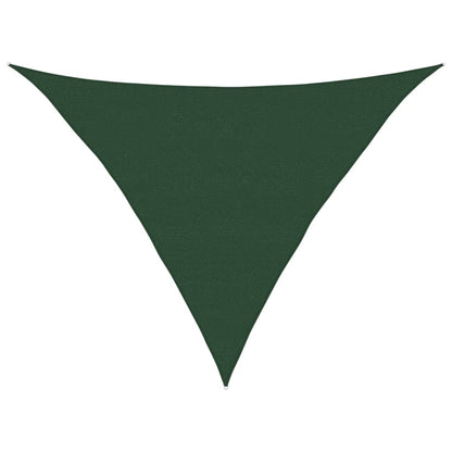 Vela Parasole 160 g/m² Verde Scuro 5x5x6 m in HDPE