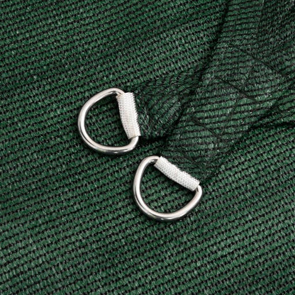 Vela Parasole 160 g/m² Verde Scuro 4x5x6,8 m in HDPE - homemem39