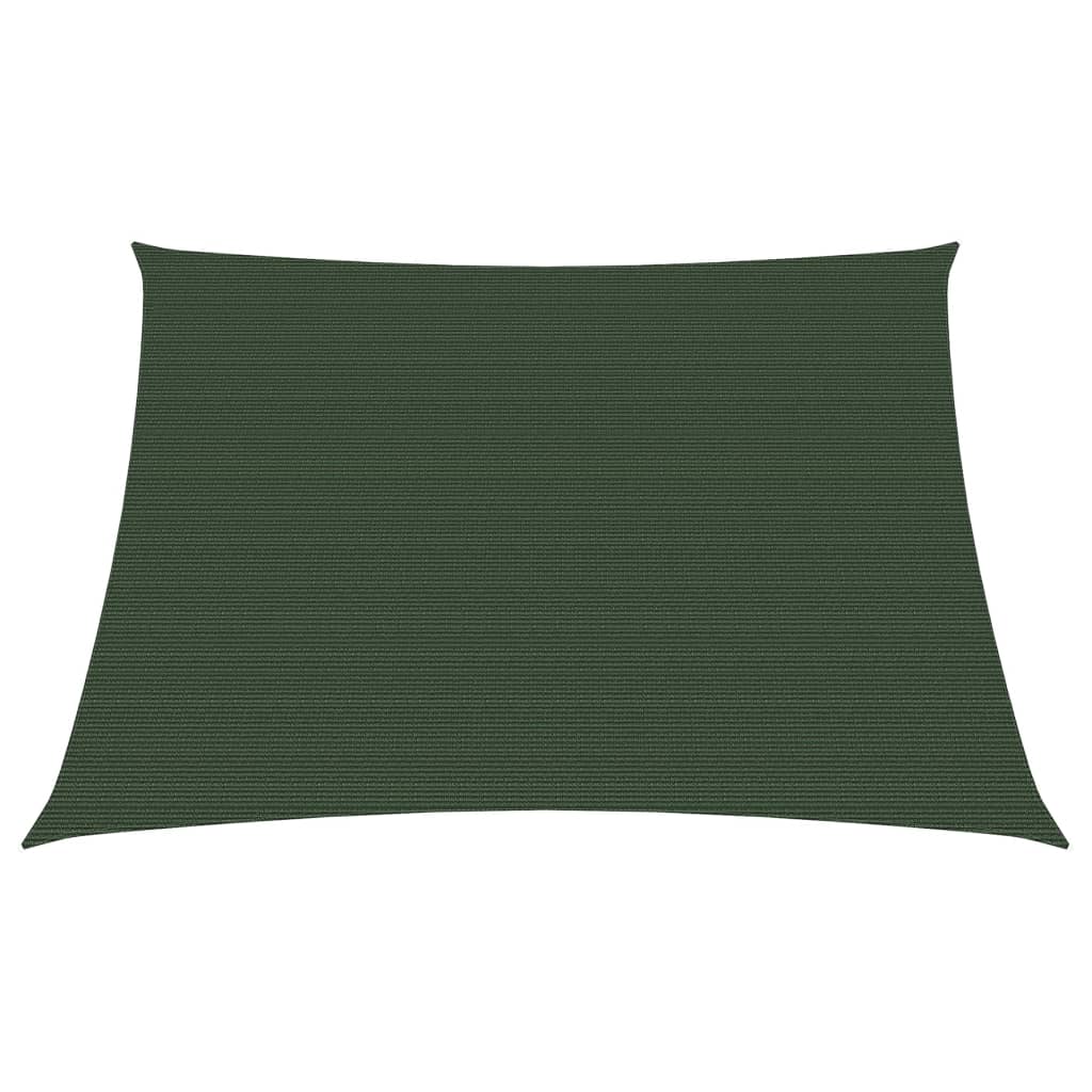 Vela Parasole 160 g/m² Verde Scuro 3/4x3 m in HDPE