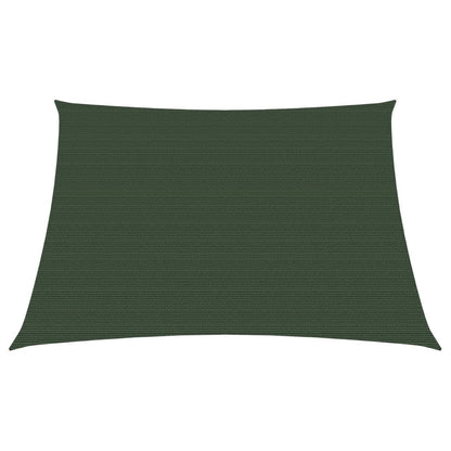 Vela Parasole 160 g/m² Verde Scuro 3/4x3 m in HDPE