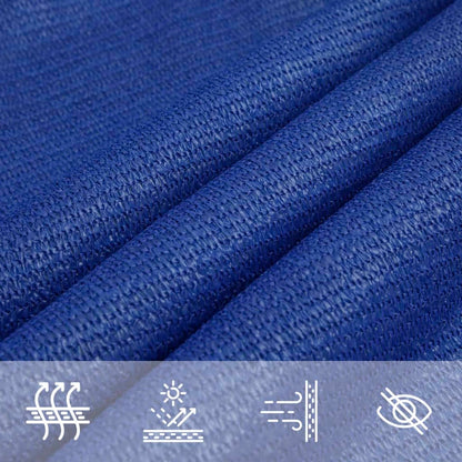 Vela Parasole 160 g/m² Blu 2,5x2,5 m in HDPE | homemem39