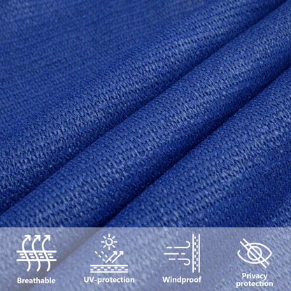 Vela Parasole 160 g/m² Blu 2,5x2,5 m in HDPE | homemem39