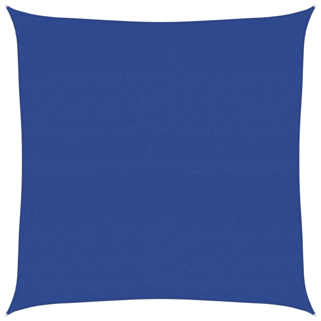 Vela Parasole 160 g/m² Quadrata Blu 7x7 m in HDPE | homemem39