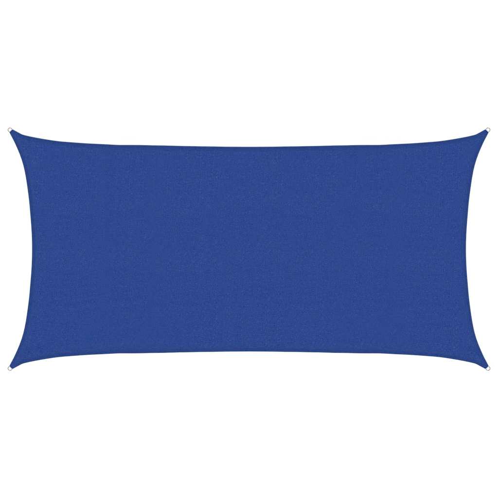 Vela Parasole 160 g/m² Rettangolare Blu 2,5x5 m in HDPE | homemem39
