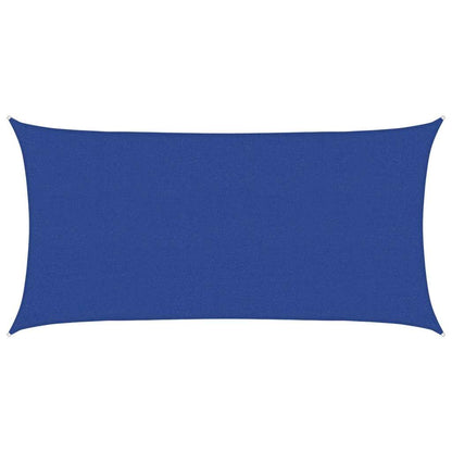 Vela Parasole 160 g/m² Rettangolare Blu 2,5x5 m in HDPE | homemem39