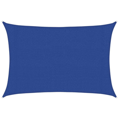 Vela Parasole 160 g/m² Rettangolare Blu 3x5 m in HDPE