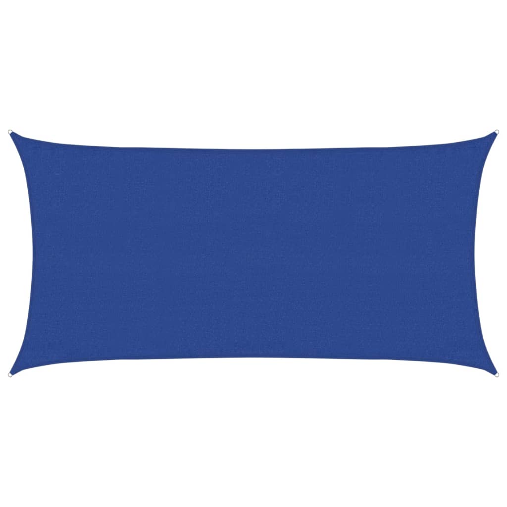 Vela Parasole 160 g/m² Rettangolare Blu 3x6 m in HDPE | homemem39