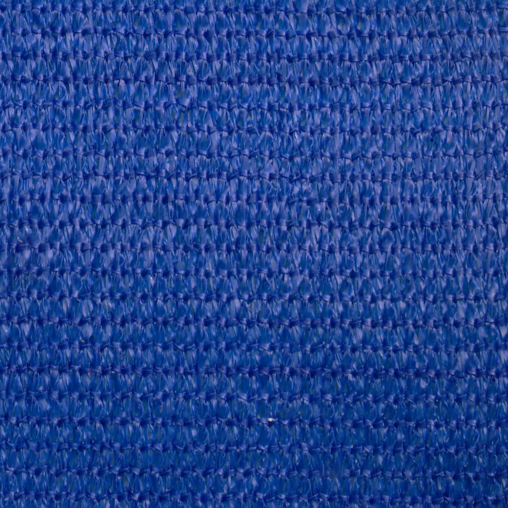 Vela Parasole 160 g/m² Rettangolare Blu 3x6 m in HDPE