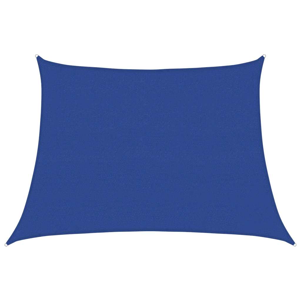 Vela Parasole 160 g/m² Trapezio Blu 4/5x3 m in HDPE | homemem39