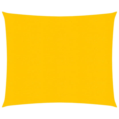 Vela Parasole 160 g/m² Quadrata Giallo 4,5x4,5 m in HDPE