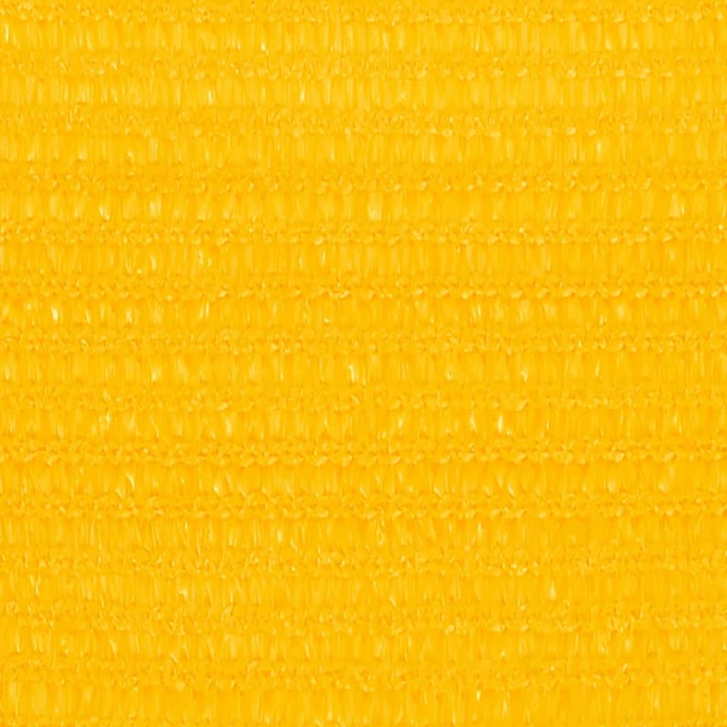 Vela Parasole 160 g/m² Quadrata Giallo 4,5x4,5 m in HDPE