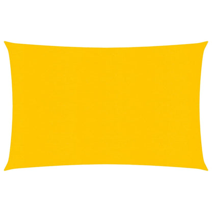 Vela Parasole 160 g/m² Rettangolare Giallo 2x3 m in HDPE