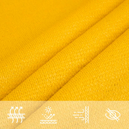 Vela Parasole 160 g/m² Gialla 2x5 m in HDPE | homemem39