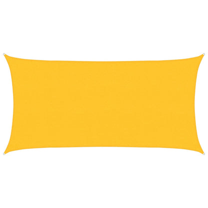 Vela Parasole 160 g/m² Gialla 2,5x4,5 m in HDPE