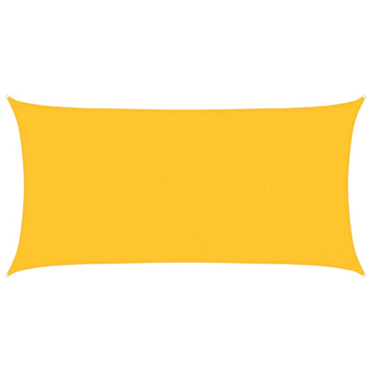 Vela Parasole 160 g/m² Gialla 2,5x5 m in HDPE