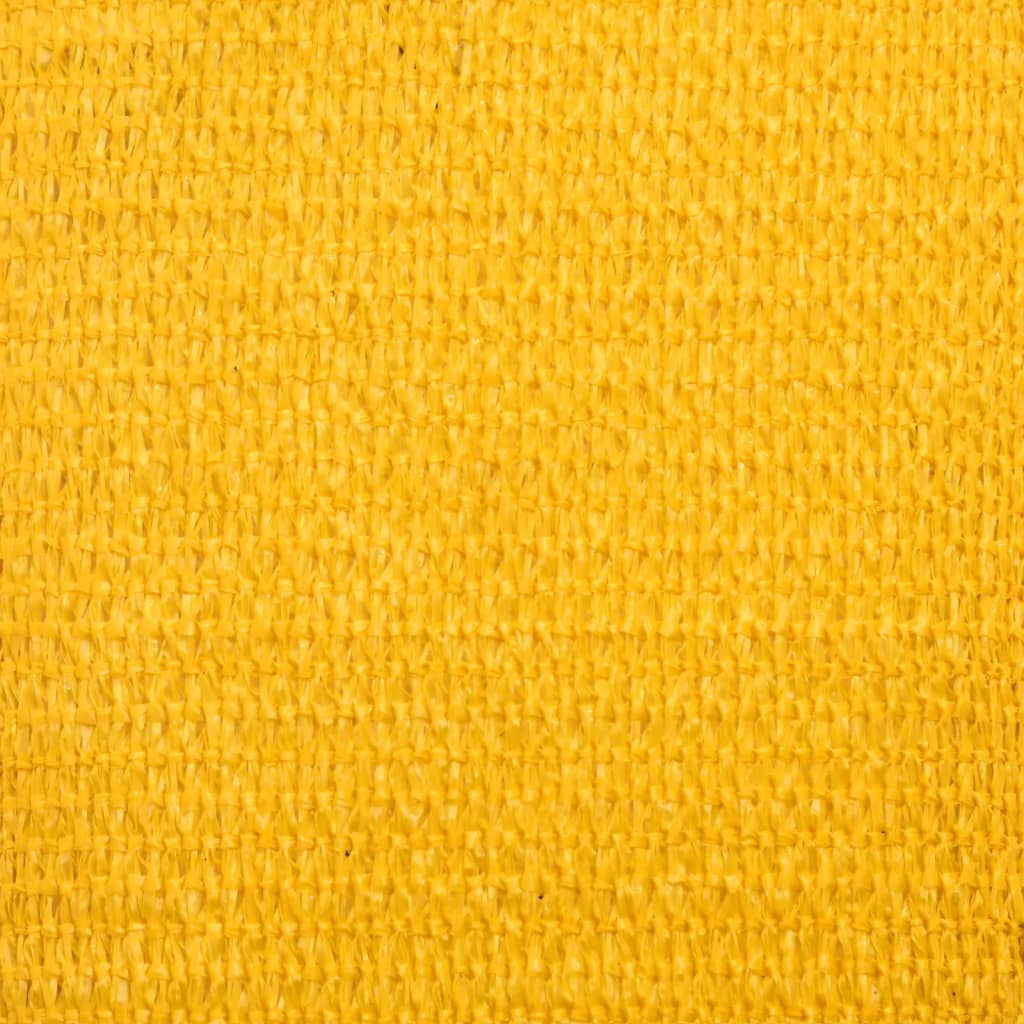Vela Parasole 160 g/m² Gialla 2,5x5 m in HDPE | homemem39