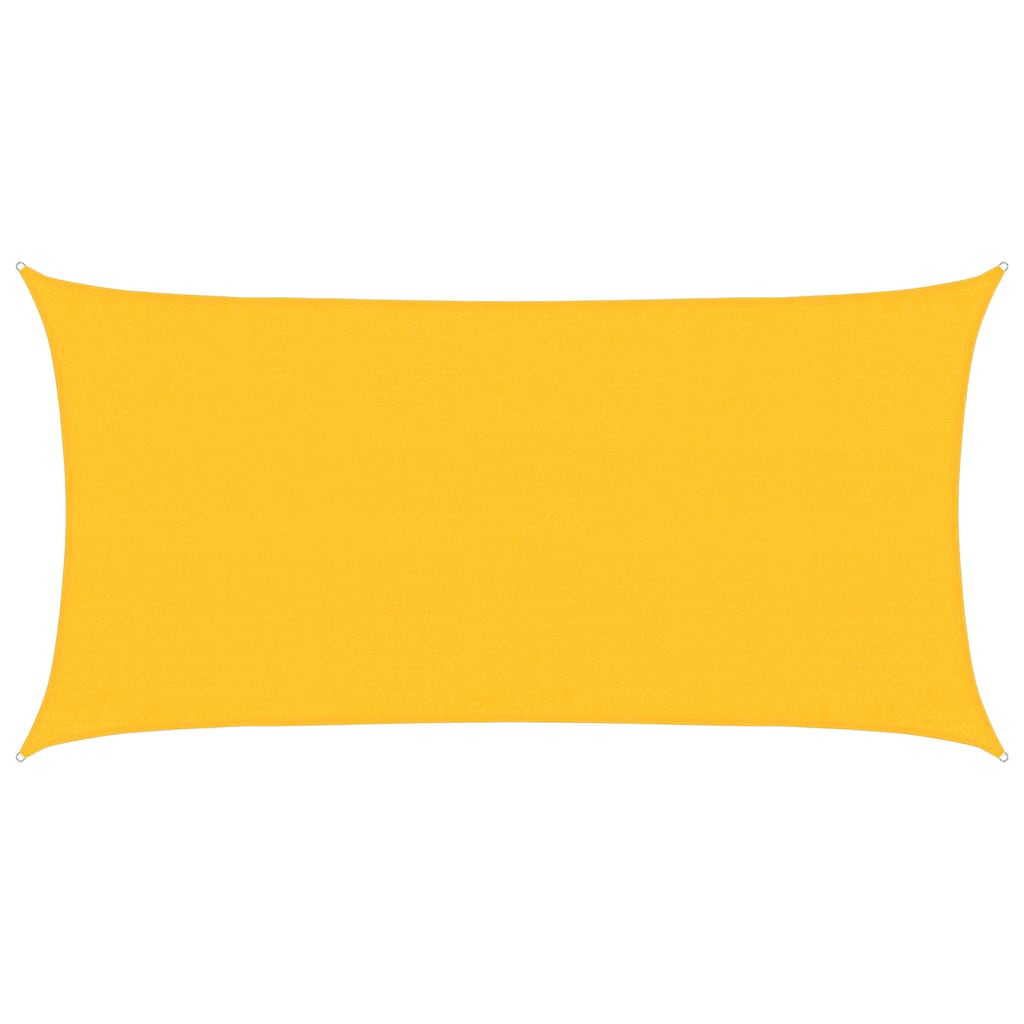 Vela Parasole 160 g/m² Gialla 3x6 m in HDPE